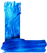 Letter L Paint Stroke Alphabet